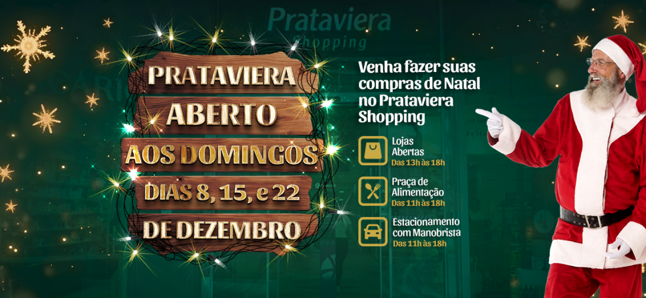 Prataviera Aberto aos Domingos