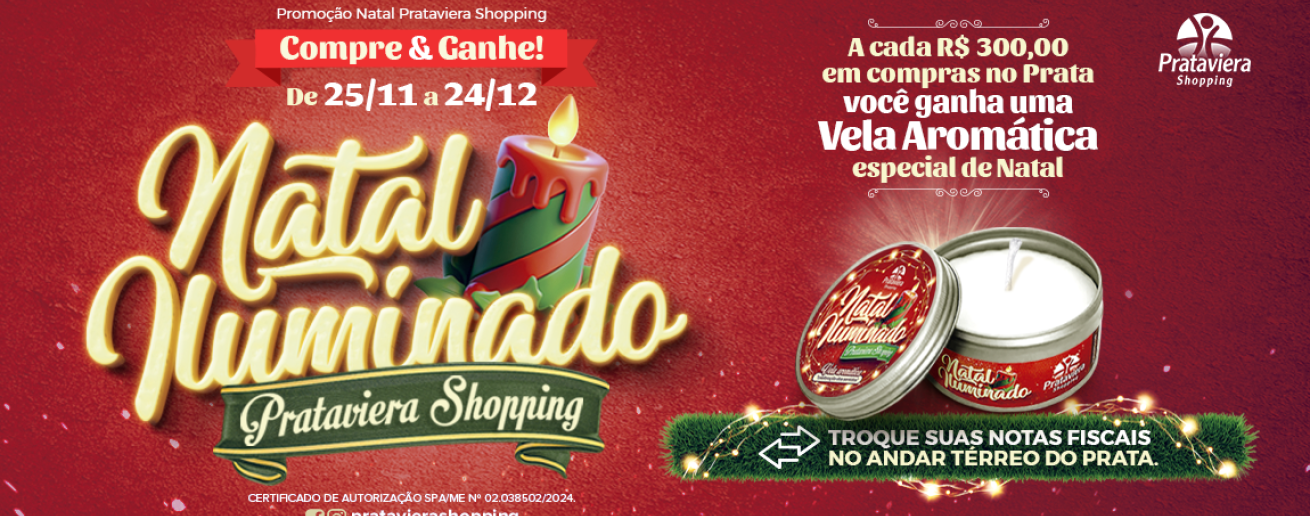 Campanha Natal Iluminado Prataviera Shopping